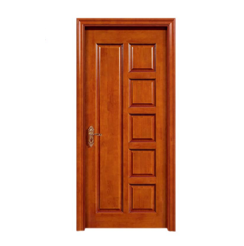 复合实木门 简约 平雕橡木门 室内门 房间门 实木烤漆门(图1)
